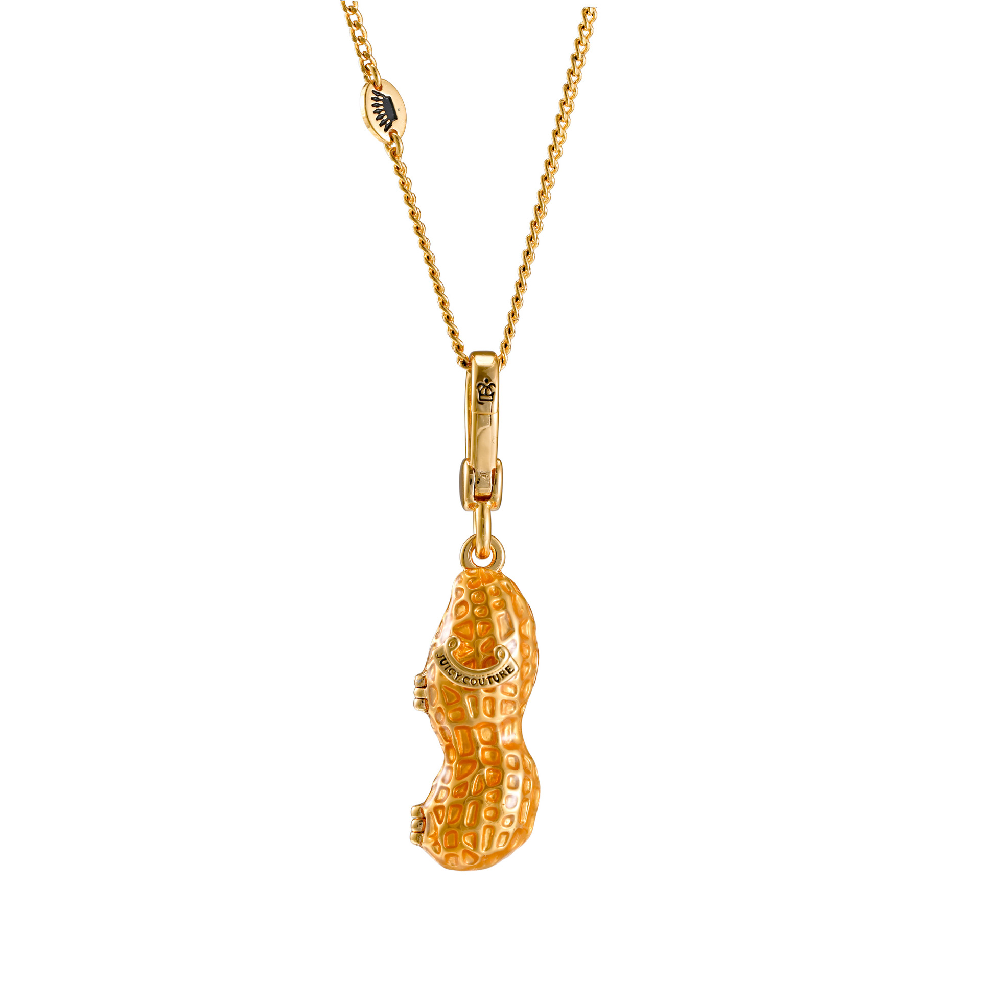 Cross-border trade juicy enamel glaze full three-dimensional peanut pendant exquisite and trendy openable longan clavicle chain - Image 7