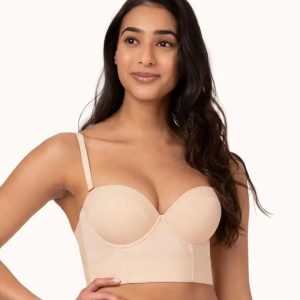 Low-Back Bra with Shoulder Straps