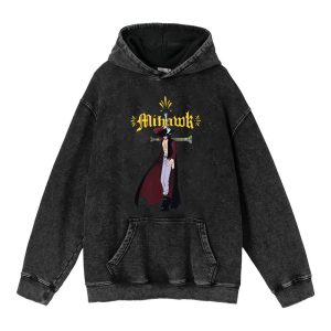 Luffy Zoro anime street retro cotton sweatshirt street fashion hooded sweatshirt