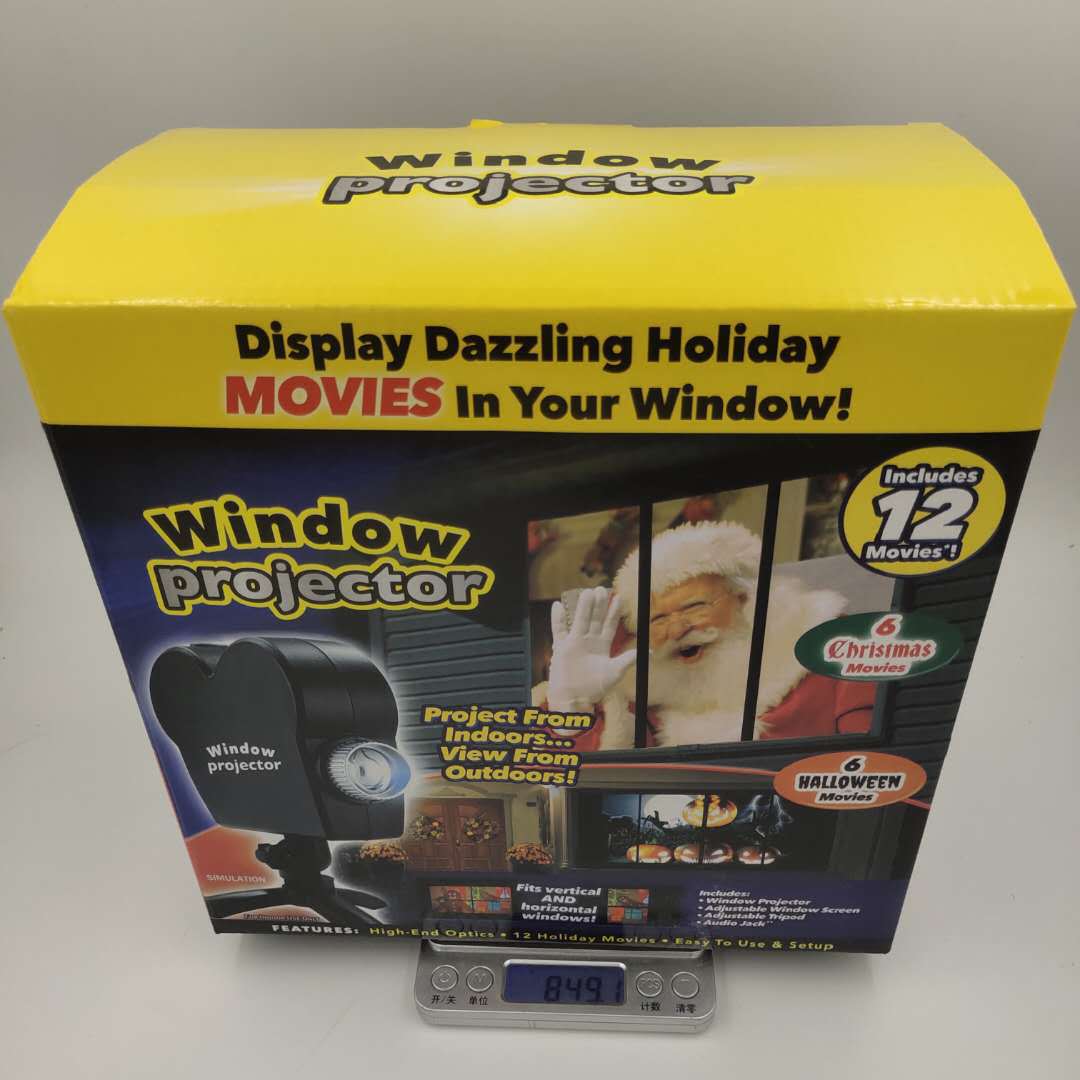 Window Projector Christmas Projector Lamp Halloween Projector 12 Videos Home Window Projector - Image 3