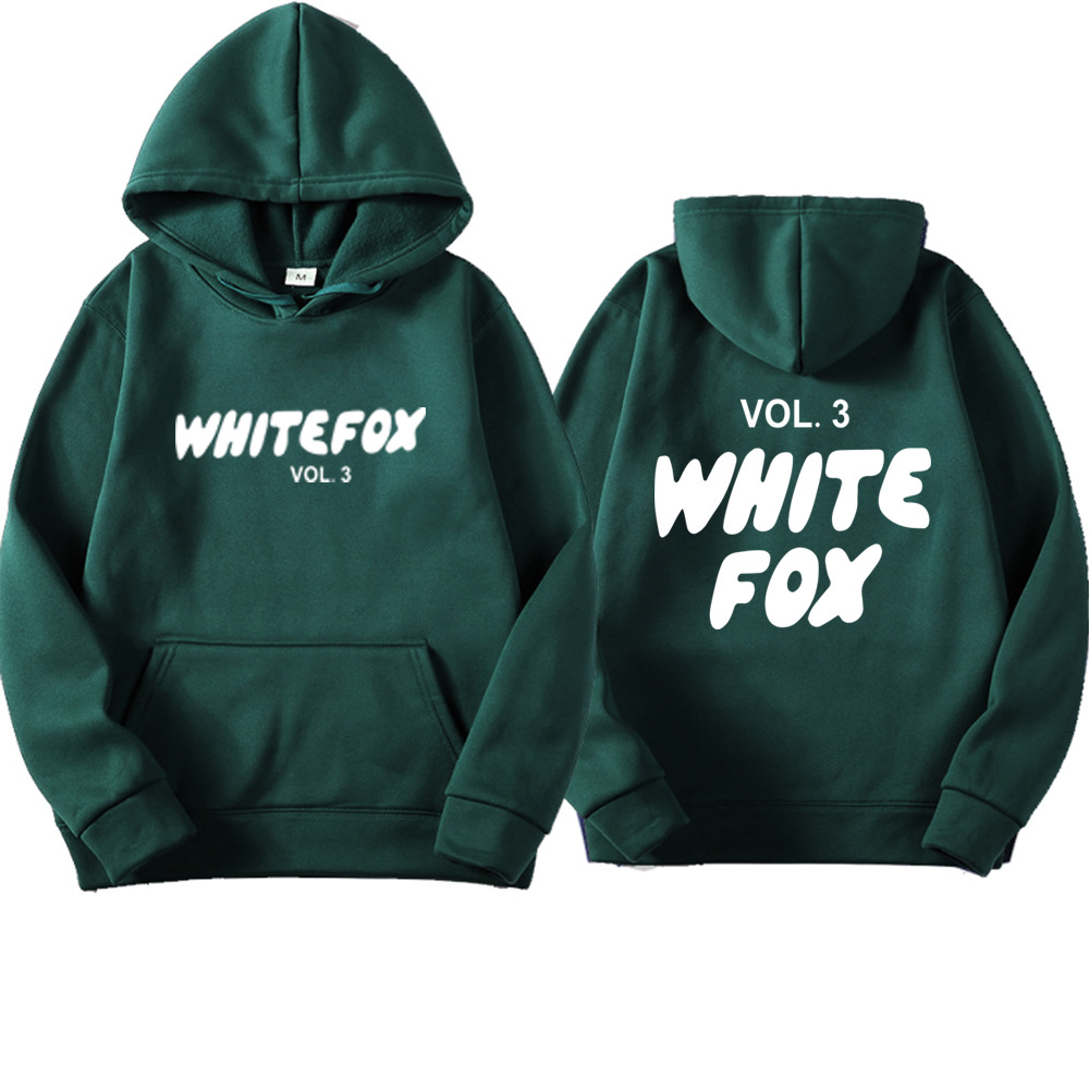 European and American cross-border spring, autumn and winter new sweater suits fashion sports LOGO long-sleeved pullover hooded sweater 1 piece set - Image 15