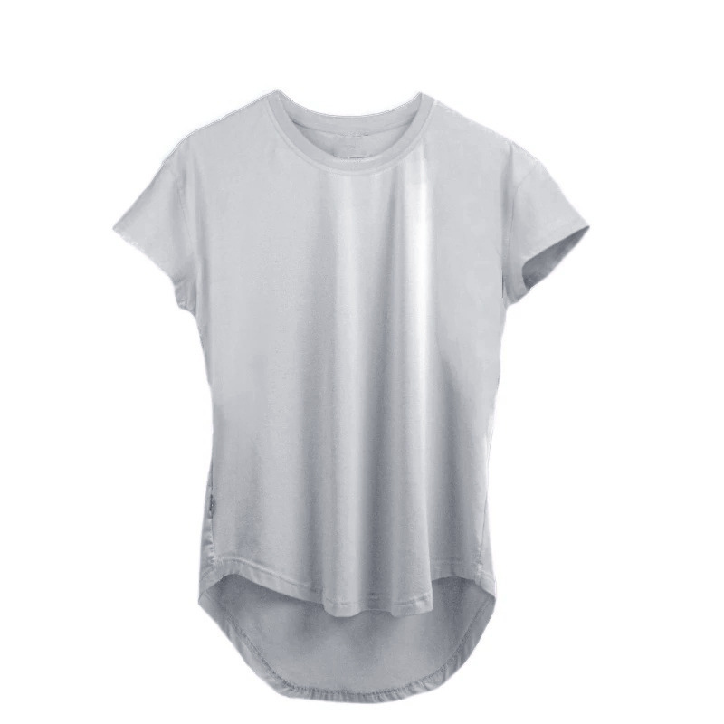 2021 Muscle Brothers new moisture wicking light board cross-border T-shirt short-sleeved pure cotton stretch sports and leisure top - Image 10