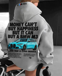 StreetcarHoodiePrintsMen Car Print Trendy Hoodie Loose Casual Versatile Hoodie - Image 41
