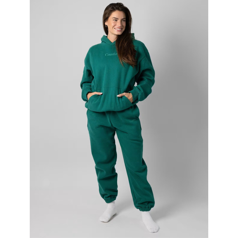 2026 European and American cross-border high-quality spring and autumn new TK Amazon solid color casual sports hoodie set for men and women. - Image 13