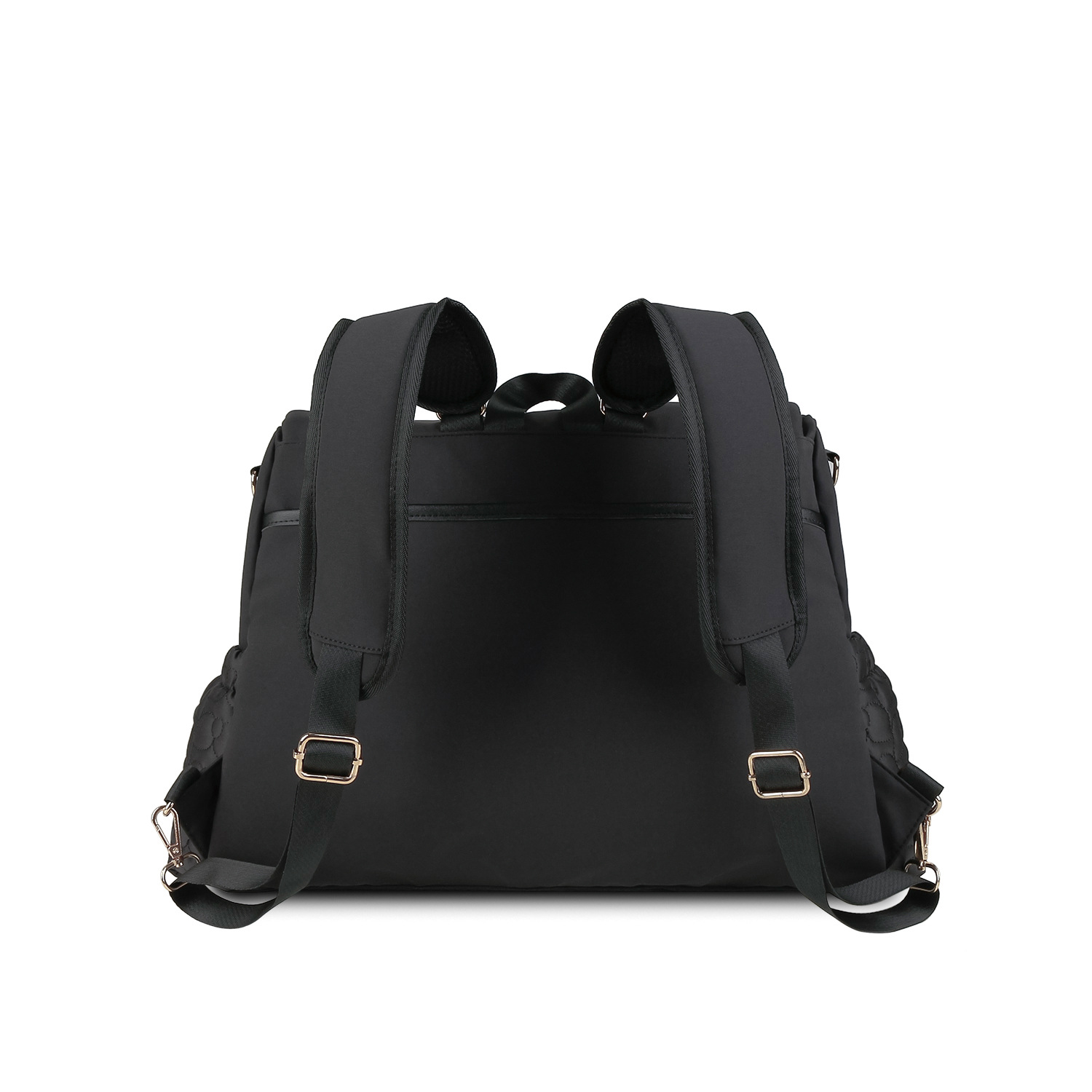 2023 waterproof quilted embroidered mommy bag single shoulder double shoulder multifunctional mommy bag with detachable straps large capacity for mother and baby travel - Image 3