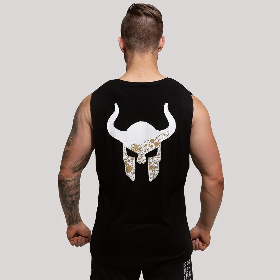 2021 cross-border spring and summer new muscle fitness brothers outdoor running vest gym sports sleeveless shirt men - Image 5