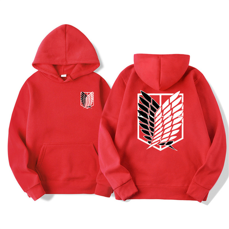 2023 Attack on Titan printed hoodie sweatshirt - Image 16