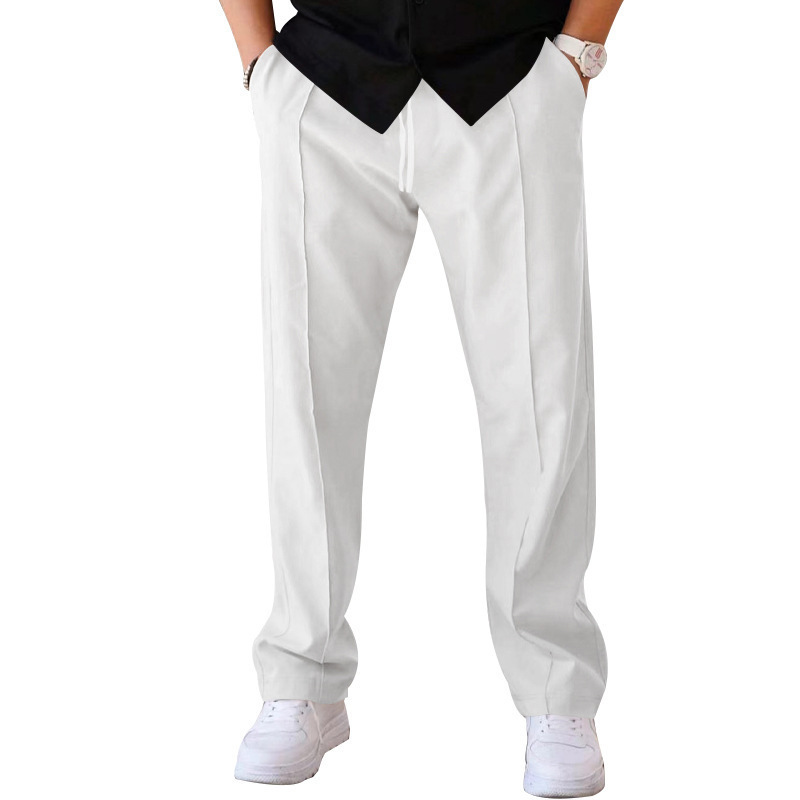 2025 new cross-border trousers men's spring and summer loose straight sports casual trousers American oversize trousers - Image 14