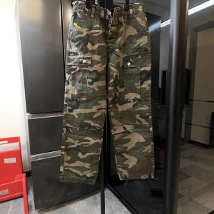 CH Kro Cross-Border New Seasons Camouflage Workwear Multi-Pocket Jeans Couple Style Dropshipping