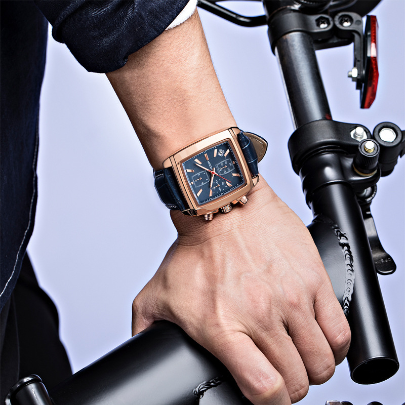 MEGIR Men's Watch Wholesale Cross-border Explosive Fashion Luminous Waterproof Real Eye Multifunctional Sports Quartz Watch