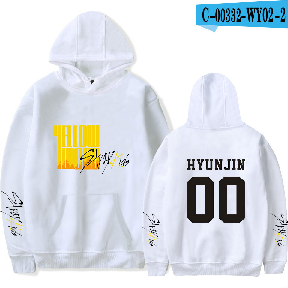 Amazon cross-border new Korean group tour around the men's and women's loose spring and autumn hooded sweater one piece on behalf of - Image 4