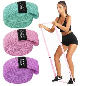 Cross-border sports yoga long back-supporting knitted elastic band for stretching and fitness training resistance shoulder opening
