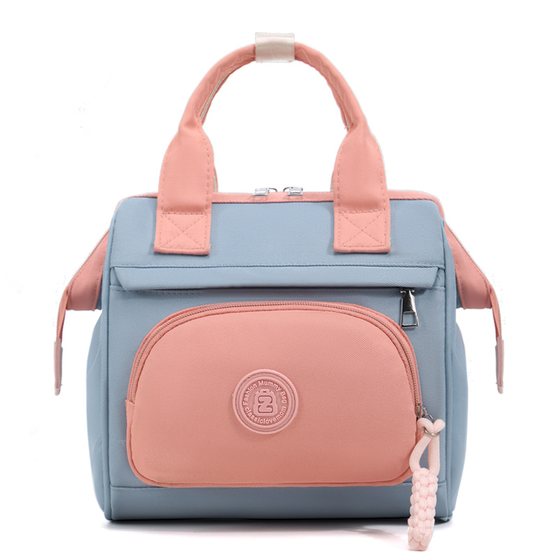 Mommy bag summer new portable small mother and baby bag can be shoulder-carried large capacity high-quality mommy bag - Image 8