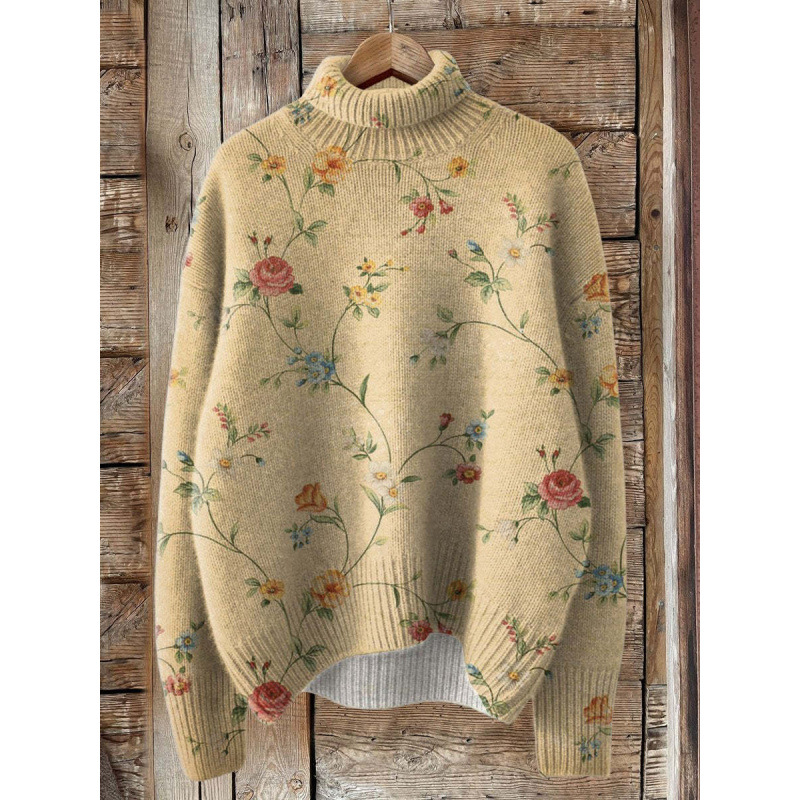 New Christmas Abstract Print Casual Cape Cardigan Sweater for Foreign Trade and Cross-Border - Image 41