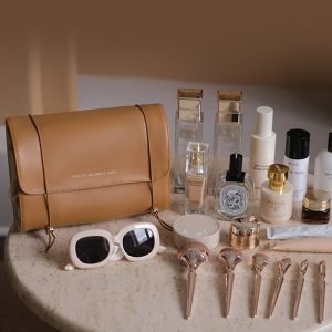 Envelope cosmetic bag female portable large capacity 2025 new toiletry bag foldable travel high value cosmetic storage bag