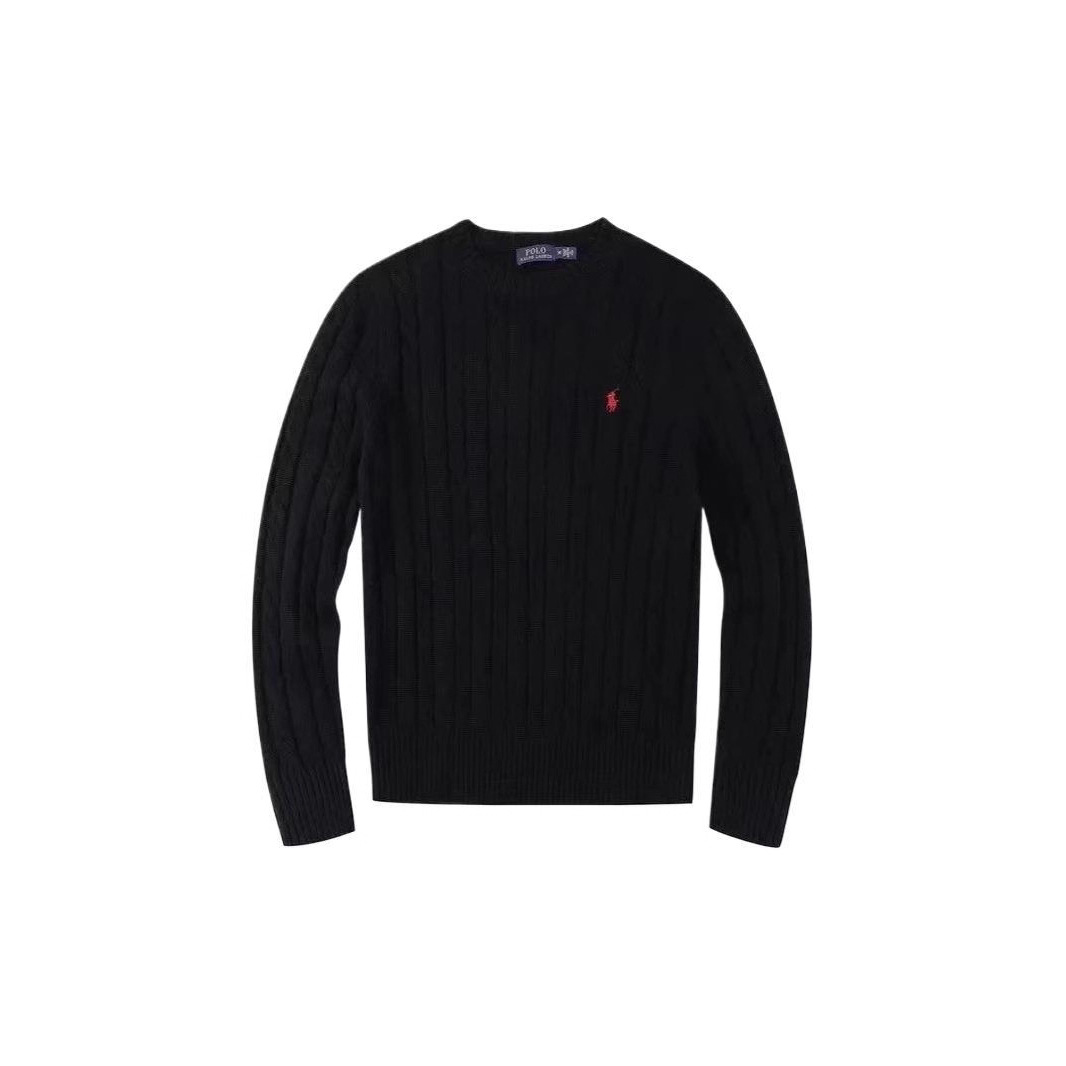 Amazon AliExpress source, autumn/winter crew neck pullover sweater, couple's small horse cable knit yarn. - Image 3
