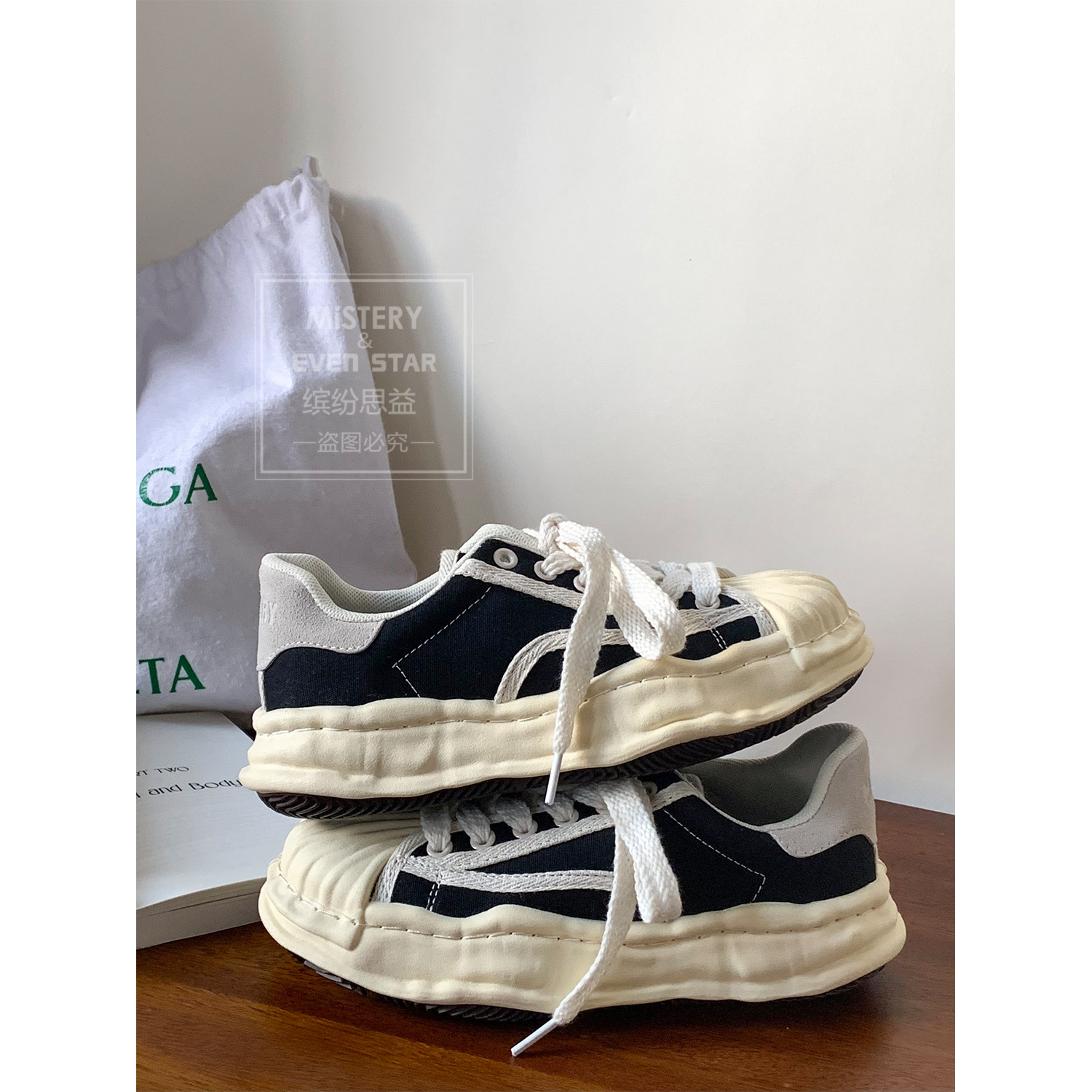 Women's Shell-Toe Canvas Sneakers - Image 4