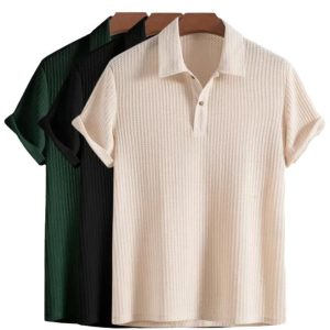 Men's Loose-Fit Short-Sleeve Shirt