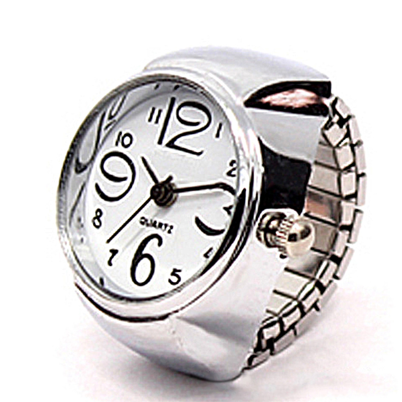 Cross-border new fashion fashion male and female students creative alloy shell finger watch couple digital watch manufacturer wholesale - Image 11