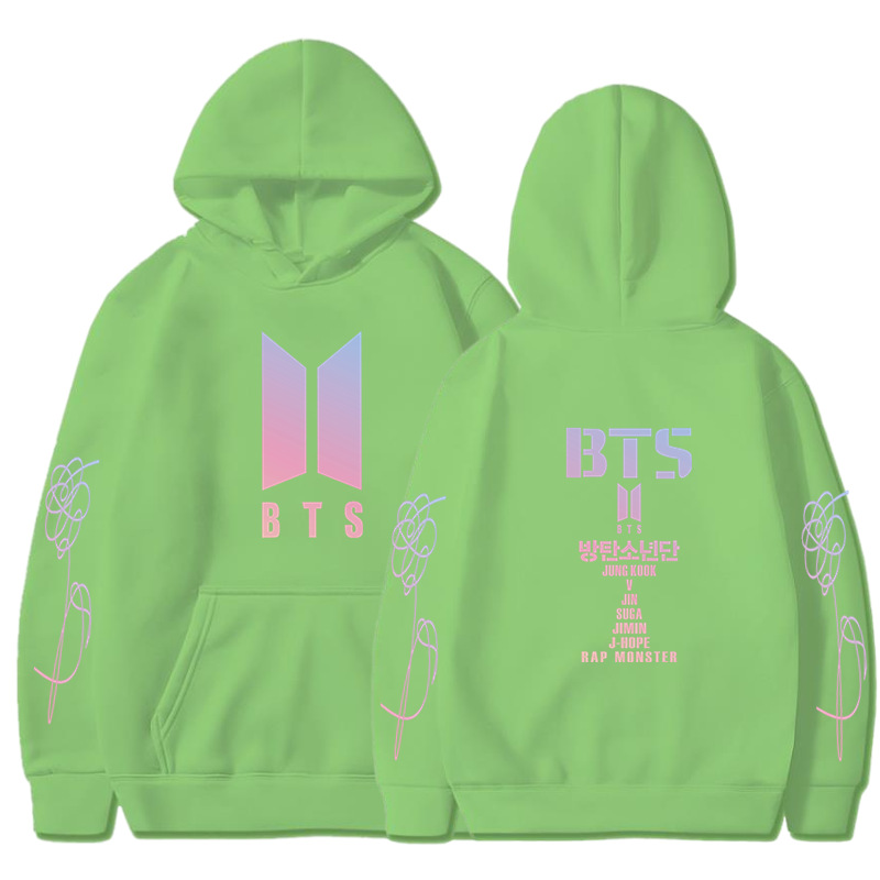 Amazon cross-border new European and American trendy brand peripheral youth group printed hooded velvet sweatshirts for men and women sports sweatshirts - Image 12