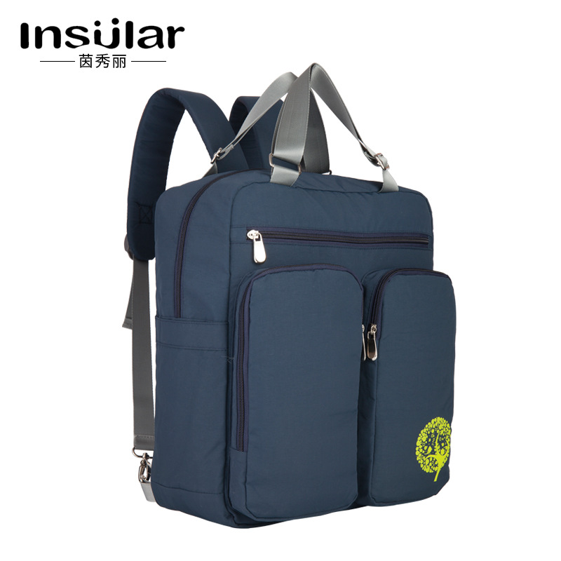 New cross-border multifunctional mommy bag, shoulder bag for maternity, large capacity mother and baby bag, portable bag for pregnant women - Image 4