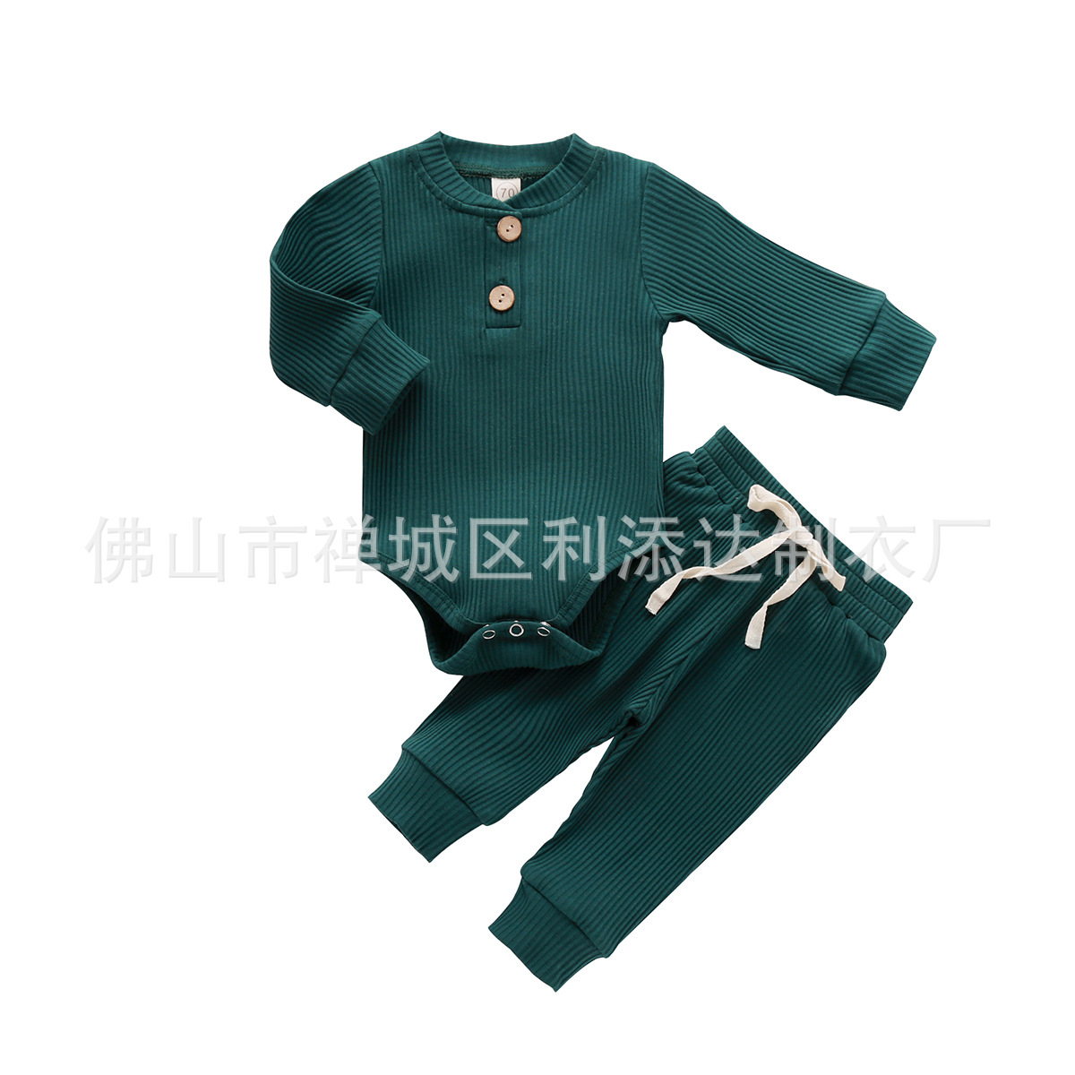 2020 Amazon hot-selling pit strip solid color suit - Image 10