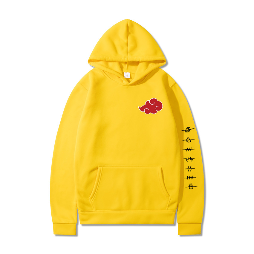 2021 European and American tide autumn and winter Japanese anime Naruto hooded sweater suit men and women couples - Image 20