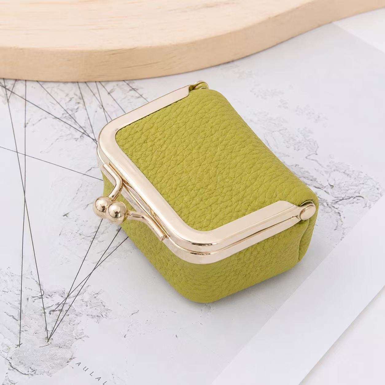 New mini coin purse, earrings, rings, necklaces, jewelry box, coin purse, portable storage bag - Image 15