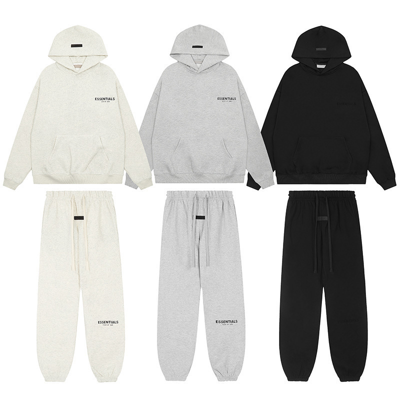 Amazon 20SS New Cross-Border Hot Selling Hooded Sweatshirt with Black Lettering FOG Re-line ESSENTIALS Wholesale