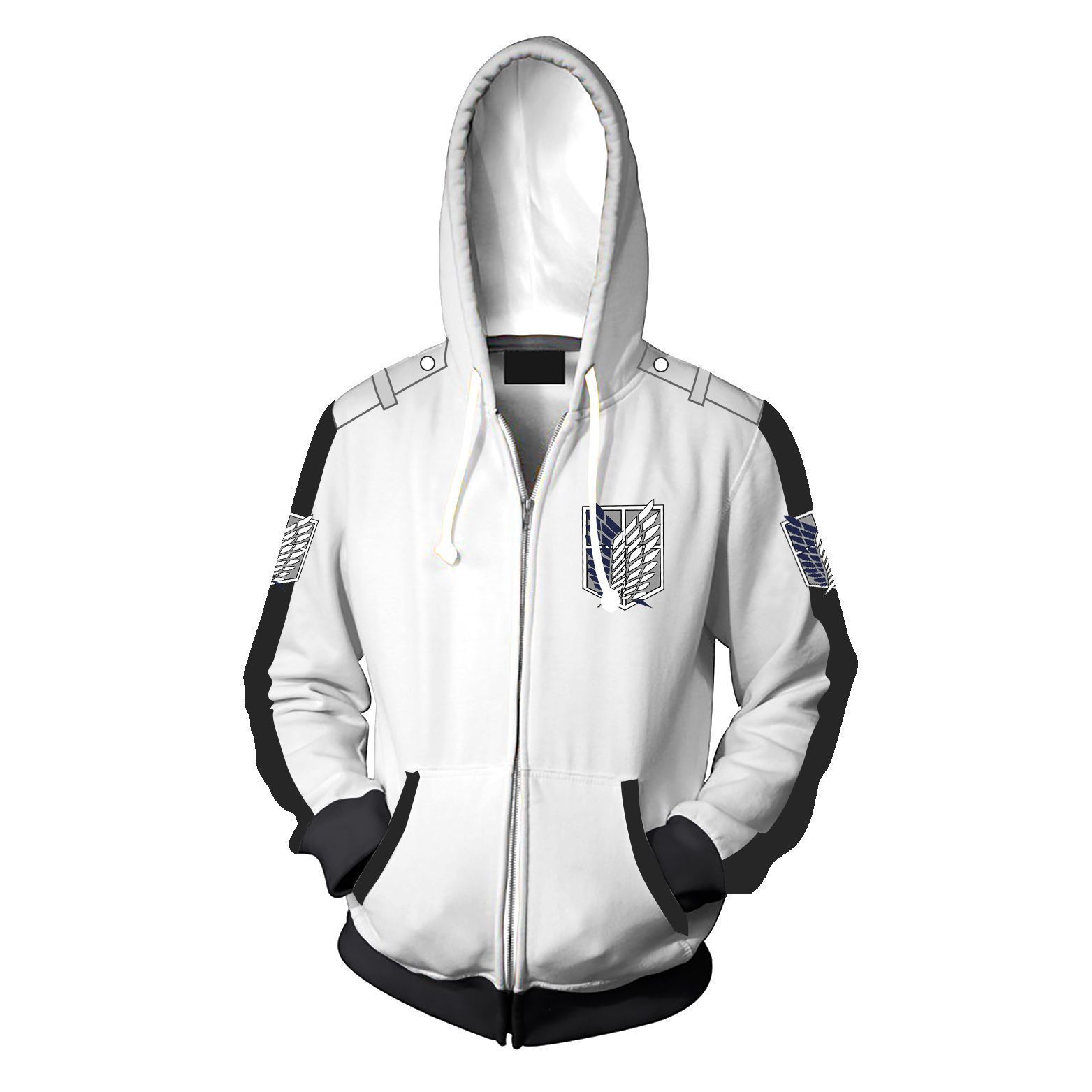 The giant 3d printed sweater for foreign trade attacks, custom cardigan hooded sweater men's wholesale autumn and winter can add cashmere sweater - Image 10