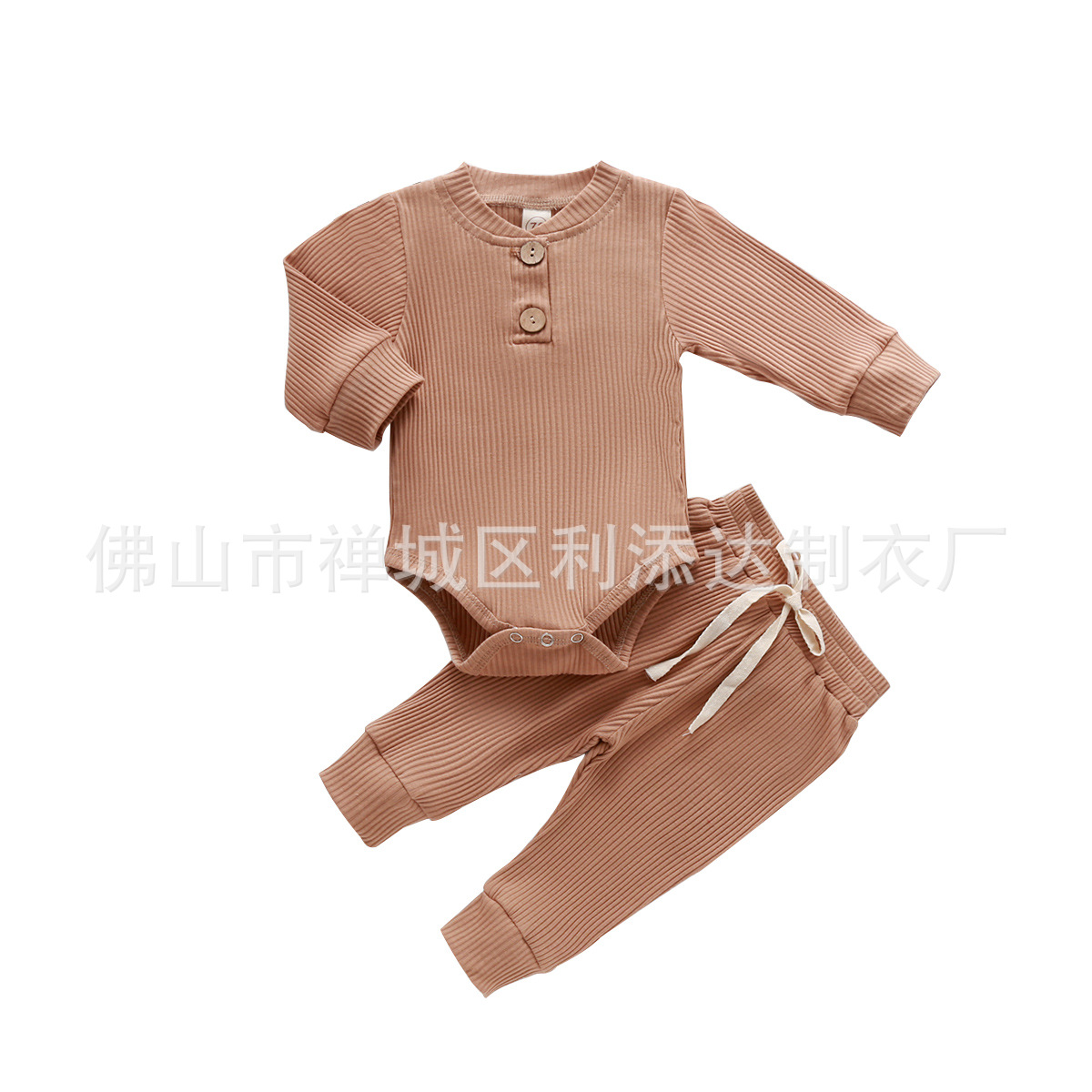 2020 Amazon hot-selling pit strip solid color suit - Image 12