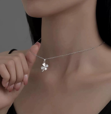 Superbly sparkling diamond butterfly necklace for women, a sophisticated and elegant clavicle chain, sweet and dazzling, fashionable and stylish choker. - Image 35