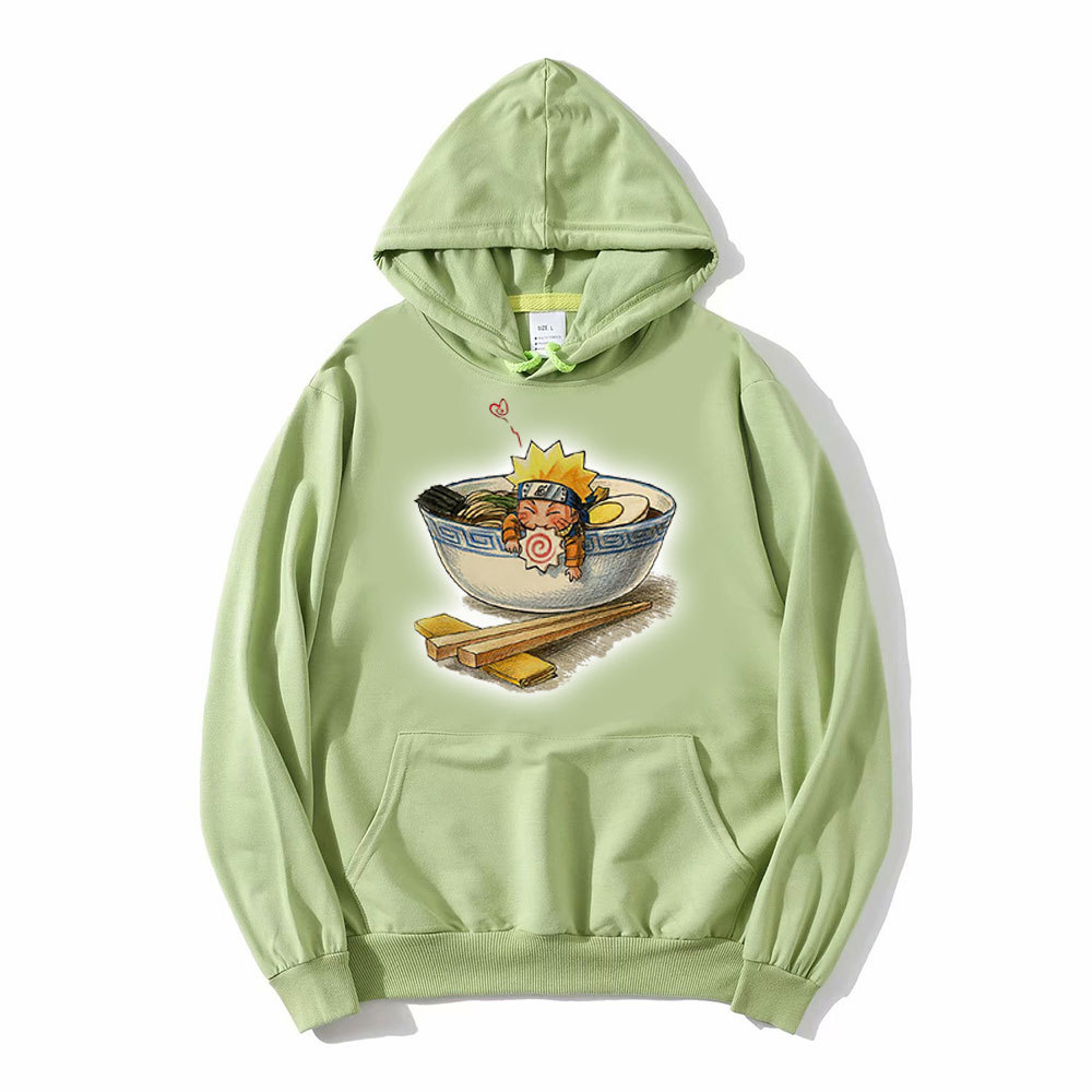 Cross-border hot sale personalized custom Naruto Naruto men and women loose hooded sports sweater wholesale - Image 12