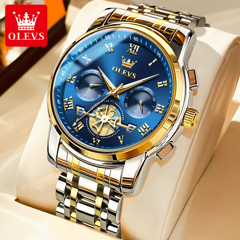 Oris brand watch cross-border hot sale multi-functional waterproof quartz watch luminous non-mechanical watch men's watch male - Image 7