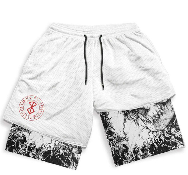 Dragon Ball series shorts 3D digital printing adult double-layer beach shorts Amazon cross-border e-commerce hot-selling factory - Image 11