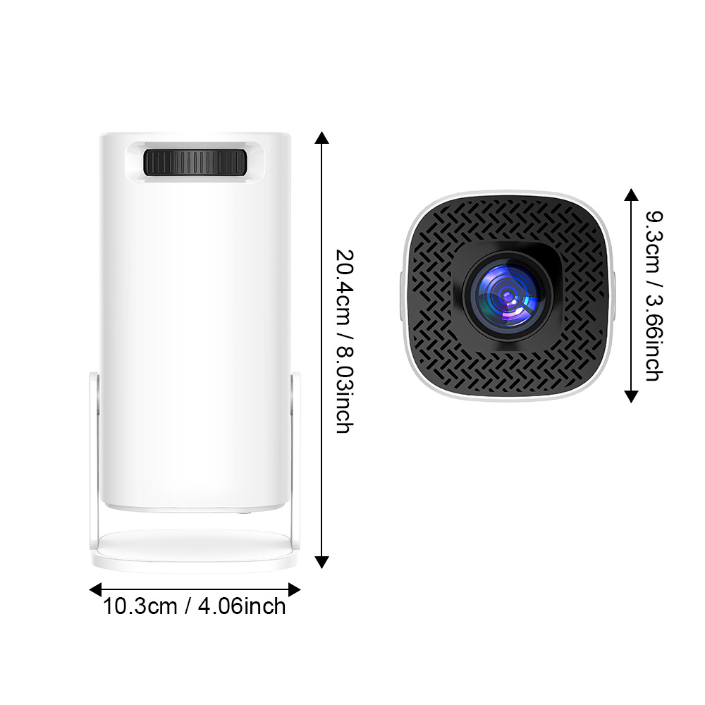 Cross-border hot projector HY320 home portable 6G Android projector mini micro 180° rotation - Image 4