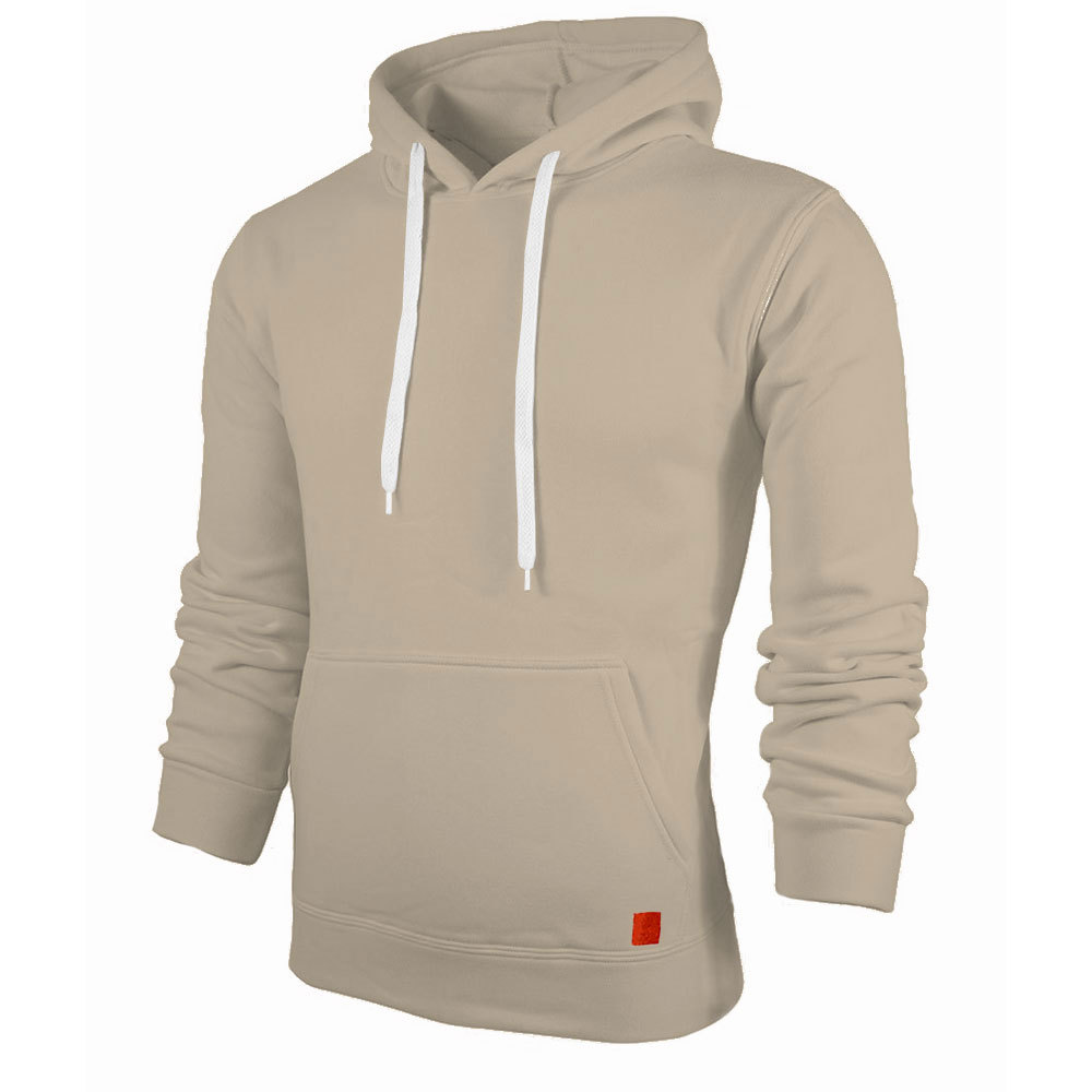 New style men's solid color outdoor sports leisure fleece sweater jacket - Image 7