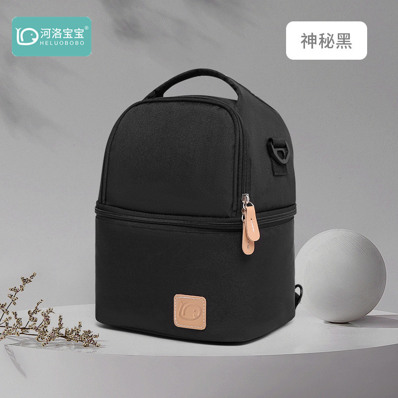 Factory direct sales can be wholesale multifunctional breast milk bag double layer lunch bag breast milk insulation fresh-keeping bag storage bag ice bag - Image 27