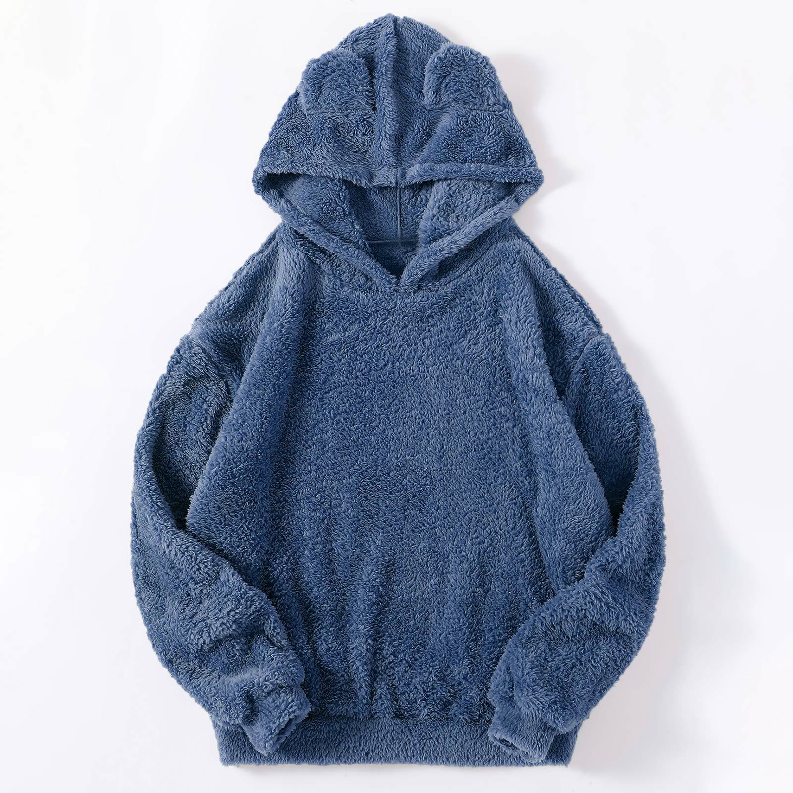 Amazon EBAY 2025 European and American cross-border autumn and winter new style plush rabbit ear hooded sweater sweater sweatshirt - Image 15