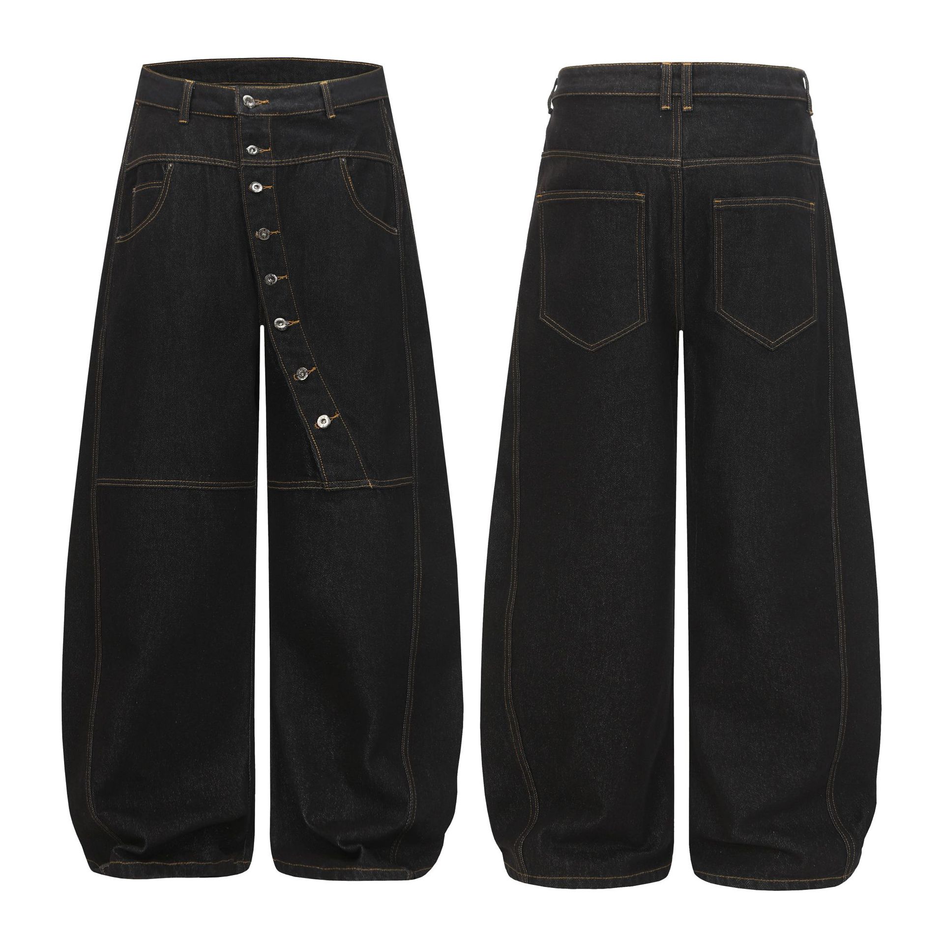 Button-Detail Jeans - Image 6