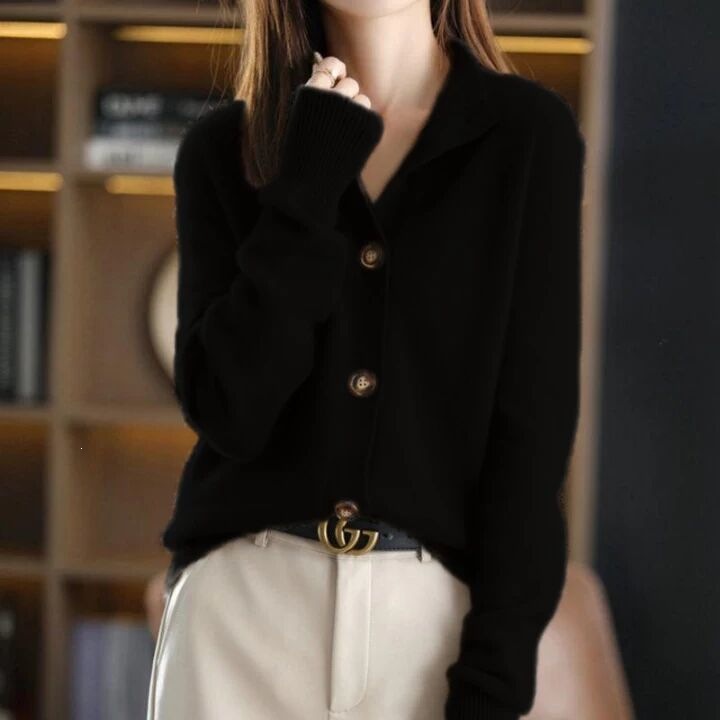 Autumn New Women's Fashionable and Stylish Knitwear, Autumn and Winter Korean Style Women's Clothing 2026 New Style, Elegant and Youthful Stand Collar - Image 6