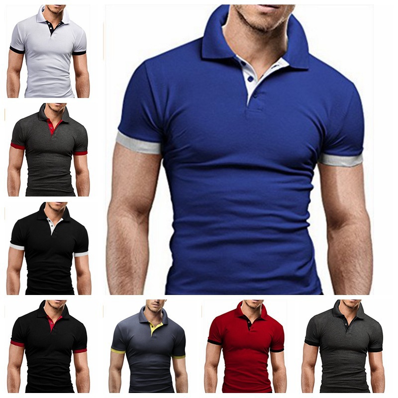 New listing summer t-shirt Paul men's short-sleeved top popular fashion polo shirt - Image 8