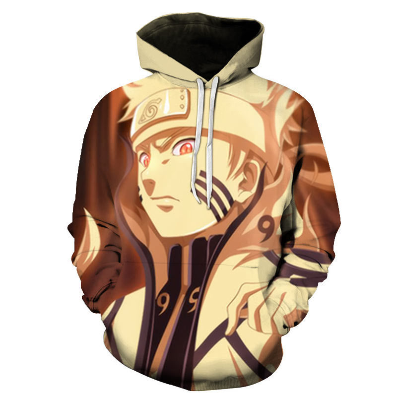 Naruto Digital 3D Printing Adult Hoodies Pullover Sweatshirt - Image 7