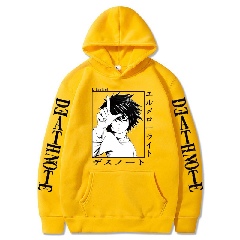 Japanese anime death note creative new student casual sweatshirt - Image 5