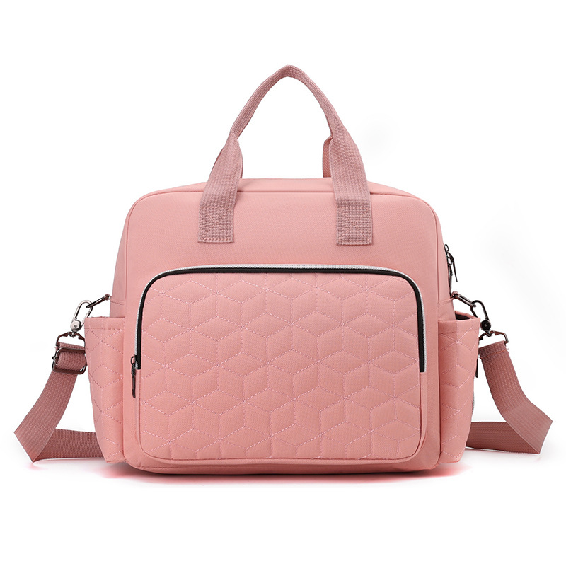 Mommy bag cross-border leisure tote ladies handbags out commuting baby large capacity mother and baby bag ladies messenger bag - Image 8