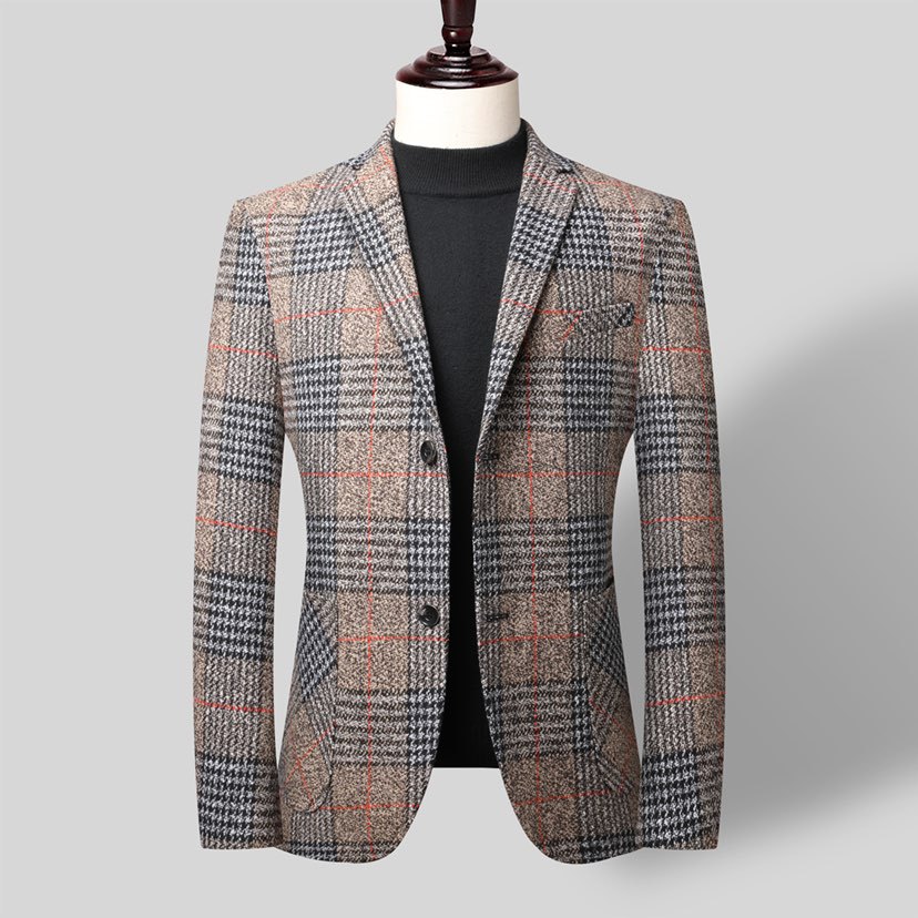 2024 business fashion casual young men's single suit 2716 trendy suit - Image 4