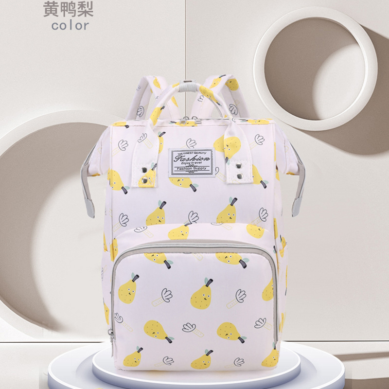 15 color printing mommy bag new fashion mother and baby bag for mom to go out and take the baby large capacity mommy bag gift list - Image 10