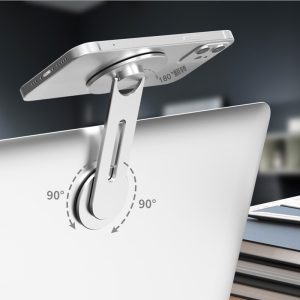 Cross-border Mac compatible iPhone 17 extended camera holder, Tesla car mount invisible magnetic phone holder