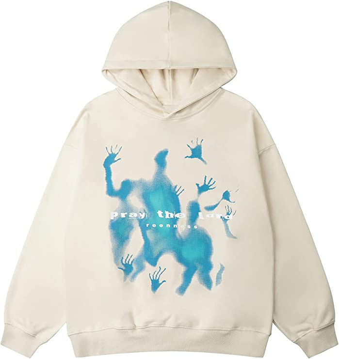 European and American street loose couple jacket men 2023 autumn cross-border foreign trade leisure trend ins hooded sweatshirt - Image 10