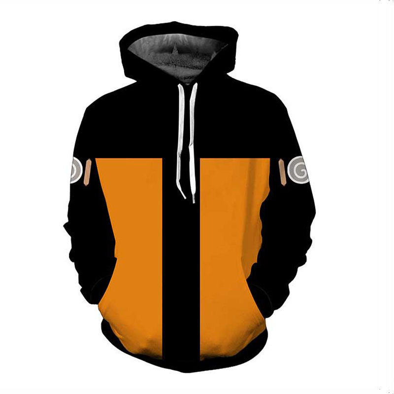 Naruto series anime character costume cosplay 3D printed floral sweatshirt for men and women hoodie hoodie men's sweatshirt - Image 3